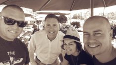 Cam Blackley, Matt Melhuish, Christina Aventi, Steve McArdle (1)