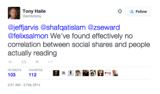 chartbeat tweet