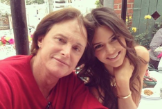 Jenner with his daughter Kendall. Source: Facebook