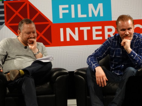 McCormack (right) and Spurlock during the SXSW session