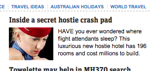 news hostie crash pad