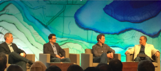(r-l) Aseem Chandra, Adobe,; Jody Giles, Under Armour; Suresh Bathini, Sony Entertainment; Brent Hieggelke, Urban Airship