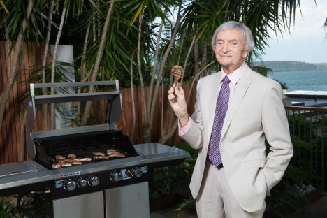 Benaud starred in the most recent MLA Australia Day lamb campaign