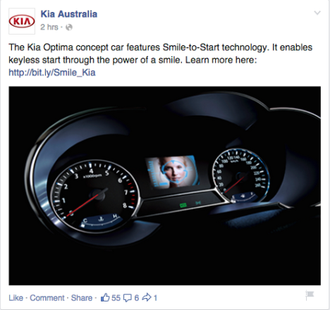Kia april fools