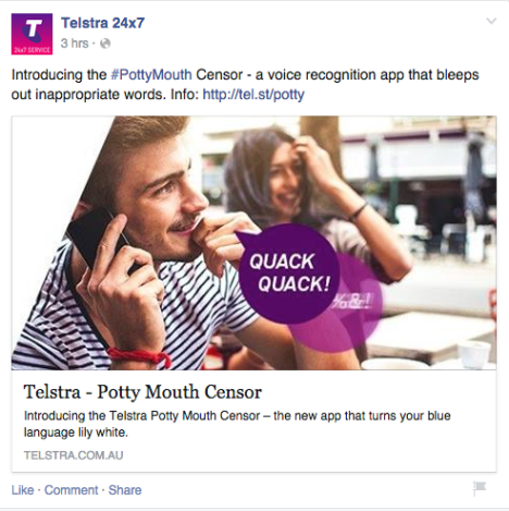 Telstra April Fools