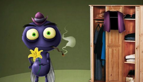louie the fly mortein wide