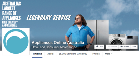appliances online facebook