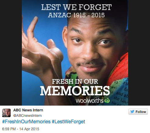 Don’t let puns become another victim of the Woolworths Anzac debacle