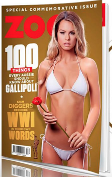 Zoo Weekly ran into trouble recently over its Anzac Day edition
