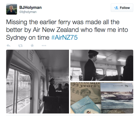 Air NZ Twitter