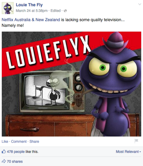 louie fly netflix