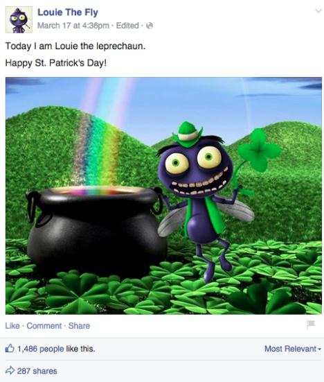 louie fly st patrick