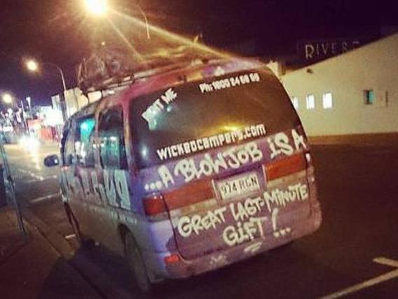Queensland Government eyes offensive slogan ban in crackdown on Wicked Campers