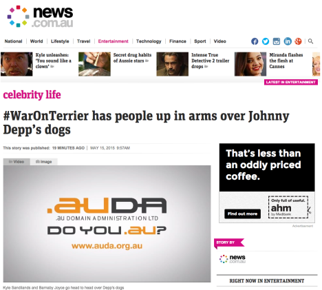 News.com.au commands the highest pre-roll rates among News Corp  tabloid websites