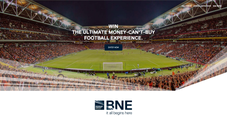 brisbane airport football money can't buy