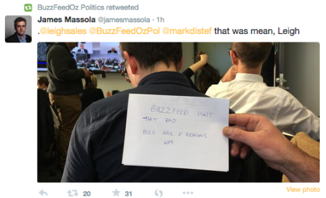 james massola, fairfax buzzfeed