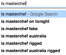 Is reality television unreal? Ask Google