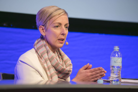 Kate Torney speaking at last year's Mumbrella 360 