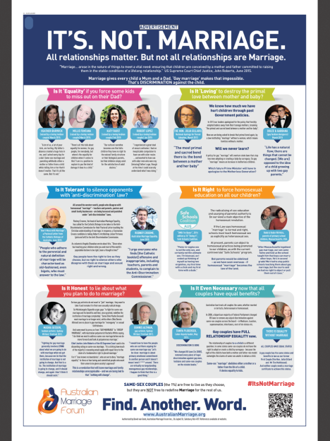 Australian Marriage Forum_ad