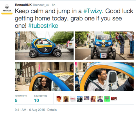renault tube strike