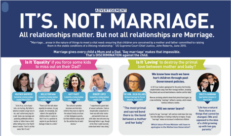 anti gay marriage ads