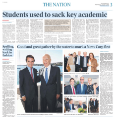 The Australian Rupert Murdoch