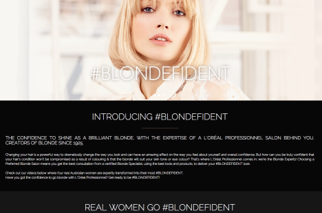 real women blondefident