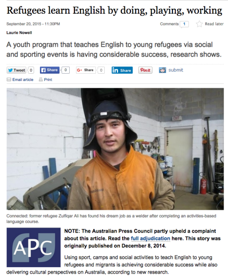 The Age press council ruling