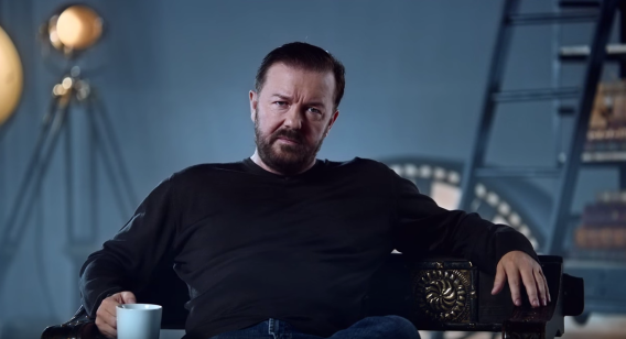 Ricky Gervais parts with artistic integrity in Australia for Optus’ ad to sell new iPhones