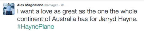 jarryd hayne tweet