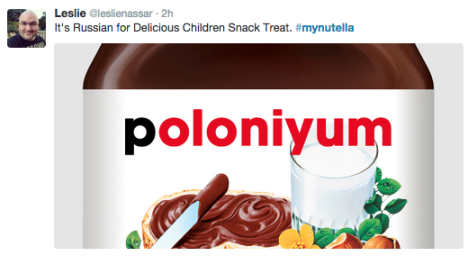 nutella poloniyum