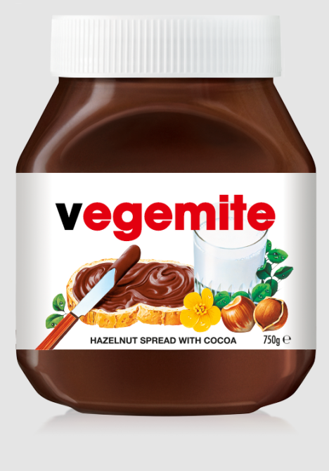 nutella vegemite
