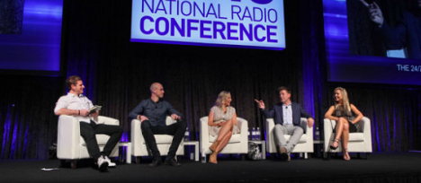 The panel (l-r): Sam Mac; Ryan Fitzgerald; Fifi Box; Ben Fordham; Charli Robinson