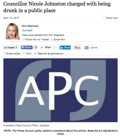 Australian Press Council Brisbane Times