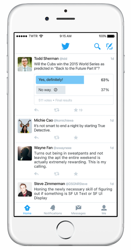Twitter polls