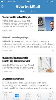 daily telegraph apple news