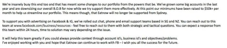 The email exchange posted online.