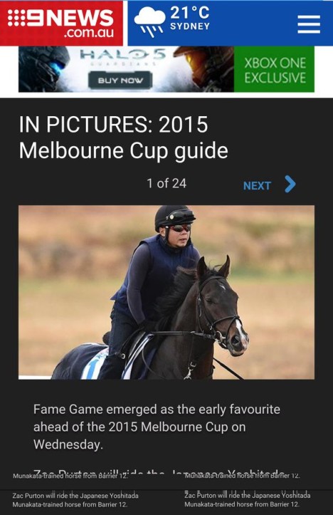 Melbourne Cup Nine