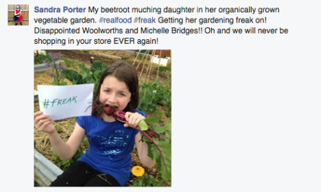 Woolworths Michelle Bridges Facebook comments