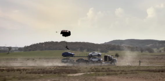 High-risk heist appears to be focus of new Lexus wingsuit ad from M&C Saatchi