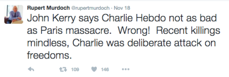 rupert murdoch twitter charlie hebdo