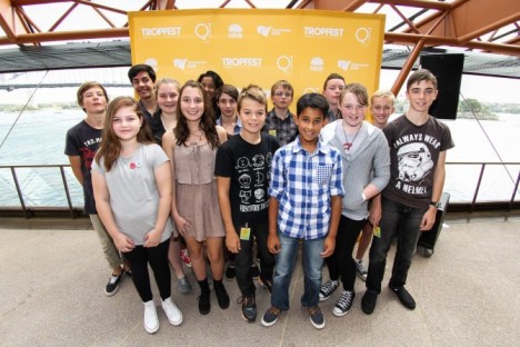 Tropfest Junior finalists 2013.