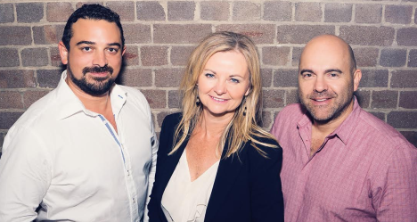 David Easton, Jane Waterhouse and Noel Magnus