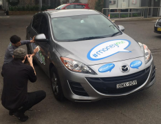 Moneyme car wrap