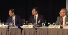 Ten AGM L:R CEO Andersen, chair Gordon, company secretary Stephen Parington 