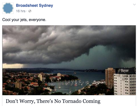 broadsheet tornado
