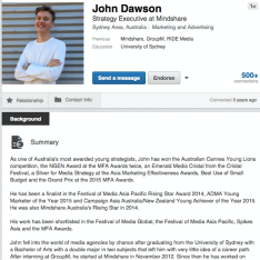john dawson linkedin mgrad mumbrella360