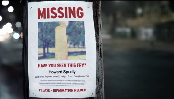 McDonald’s lets fans help a hot chip detective solve crimes in new major Loaded Fries push
