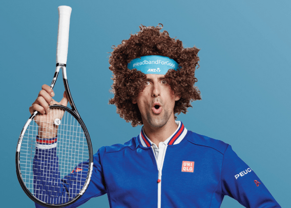 ANZ brings back Novak Djokovic and focuses on fundraising Australian Open campaign