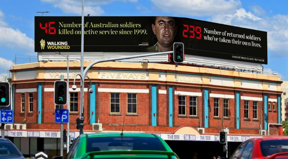 Returned veterans get support from outdoor with Million Dollar Pitch through Ooh Media